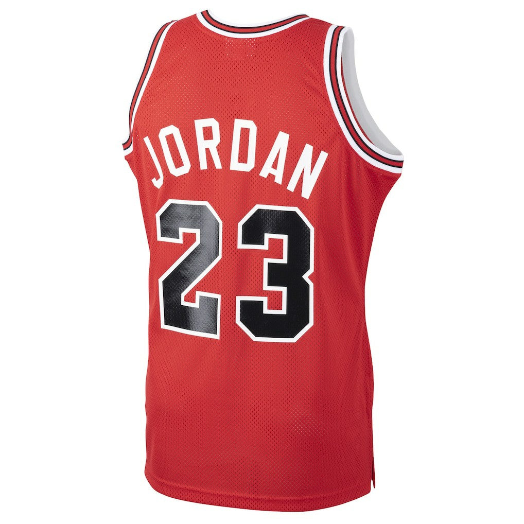 Michael Jordan Chicago Bulls 1984/85 Hardwood Classics Rookie Authentic Jersey sale - Red online
