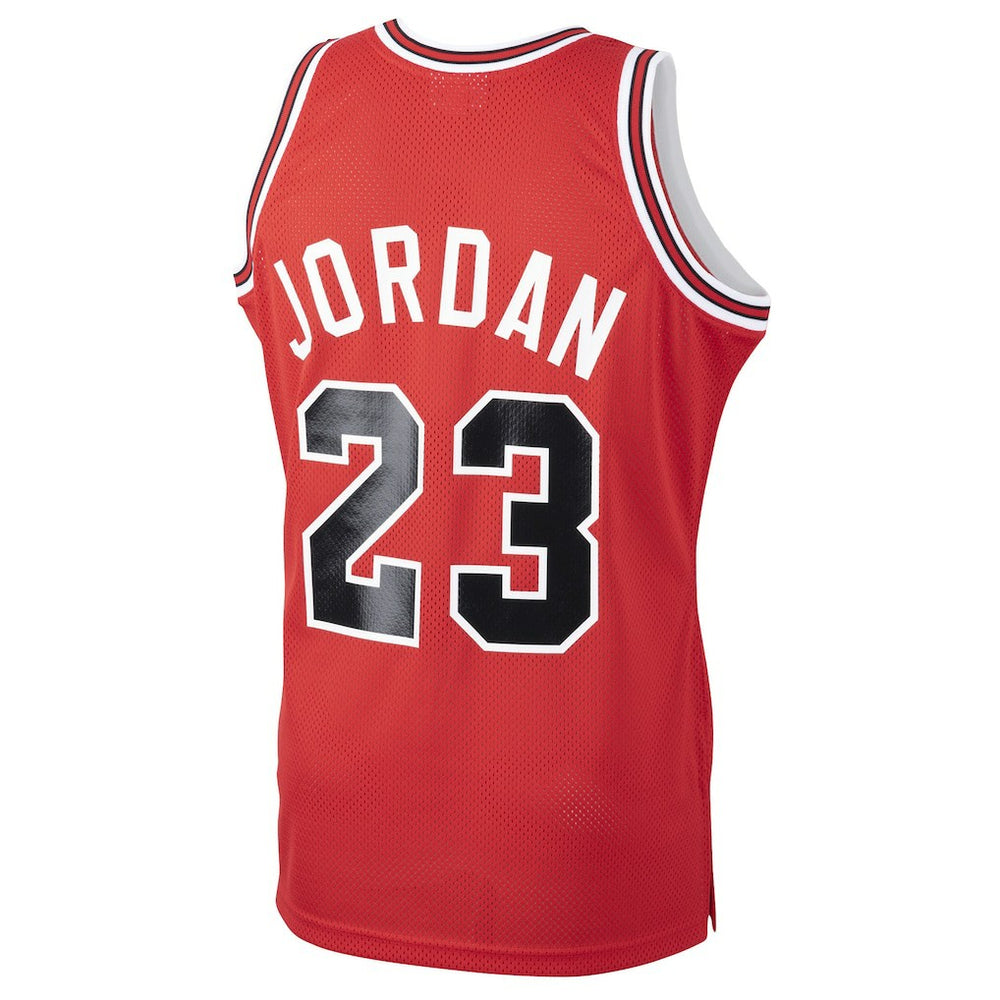 Michael Jordan Chicago Bulls 1984/85 Hardwood Classics Rookie Authentic Jersey sale - Red online