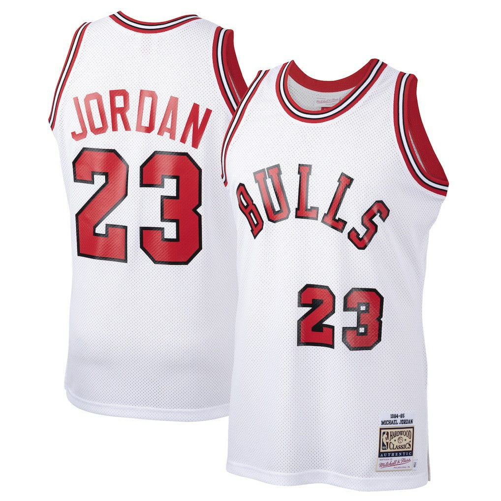 Michael Jordan Chicago Bulls 1984/85 Hardwood Classics Rookie Authentic Jersey sale - White shop