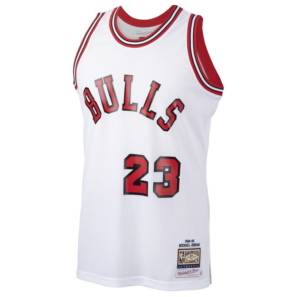 Michael Jordan Chicago Bulls 1984/85 Hardwood Classics Rookie Authentic Jersey sale - White shop