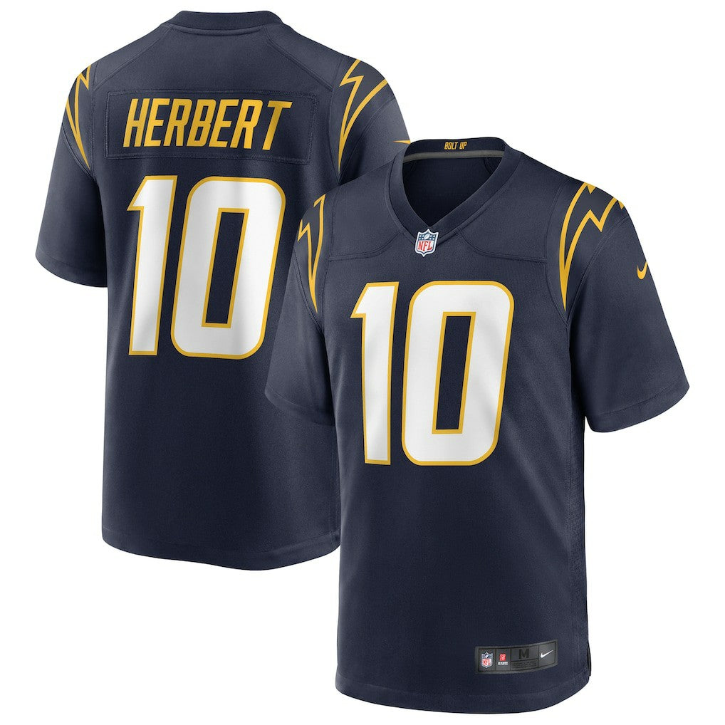 Justin Herbert Los Angeles Chargers Alternate Game Jersey - Navy discount