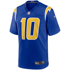 Justin Herbert Los Angeles Chargers Alternate Game Jersey - Royal on sale