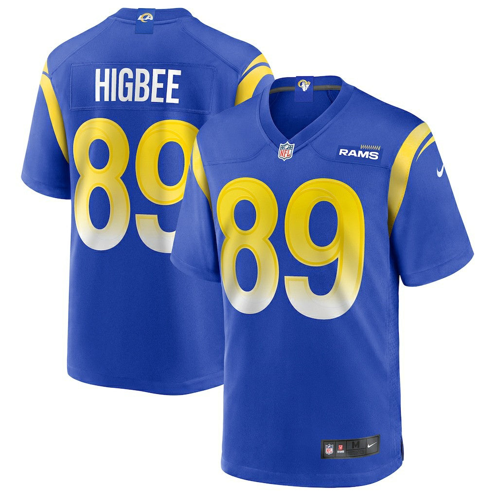 Tyler Higbee Los Angeles Rams Game Player Jersey - Royal outlet
