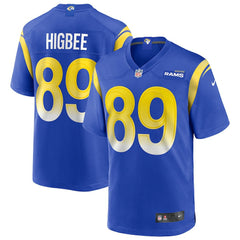 Tyler Higbee Los Angeles Rams Game Player Jersey - Royal outlet