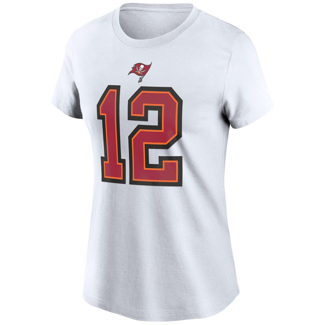 Tom Brady Tampa Bay Buccaneers Women's Name & Number T-Shirt - White cheap