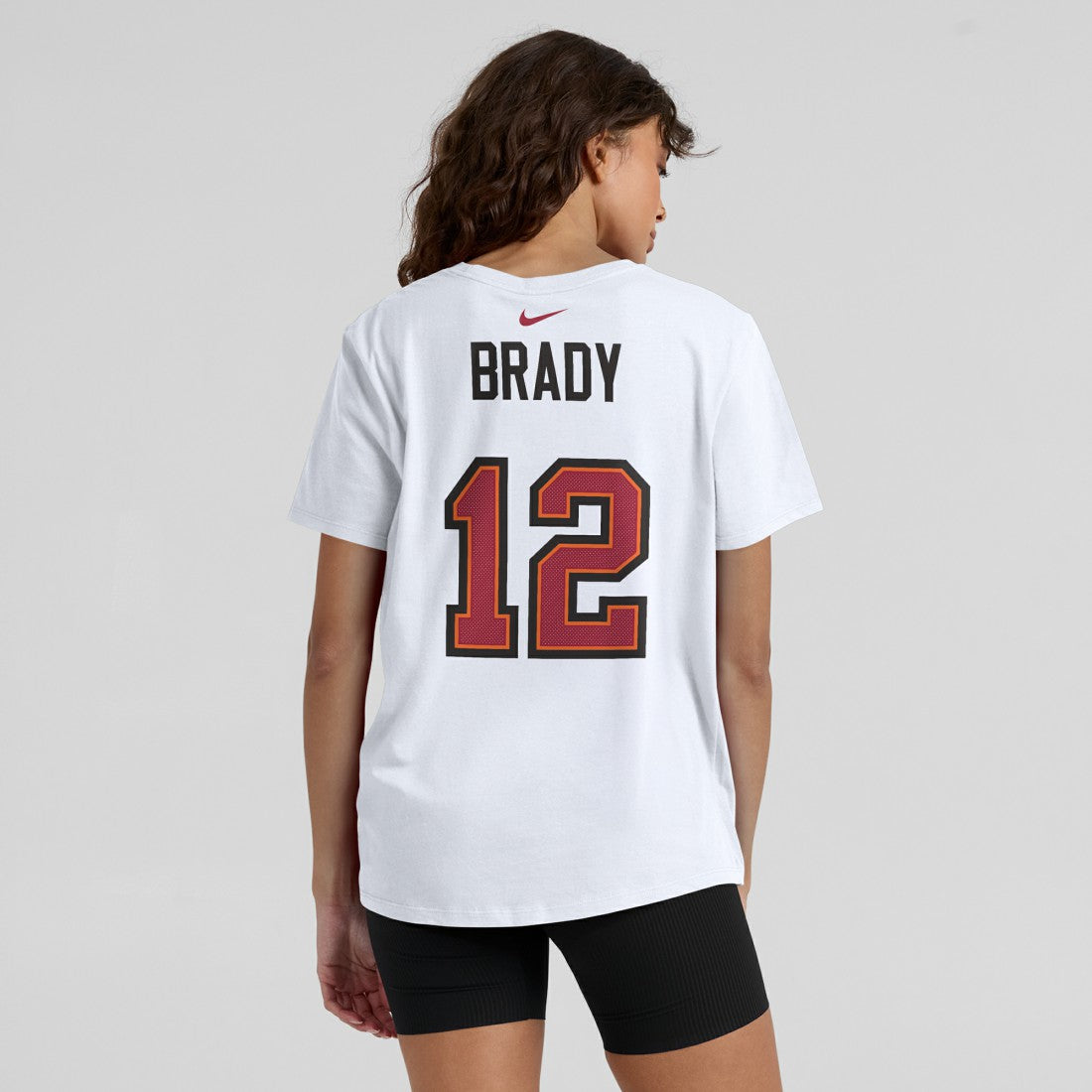 Tom Brady Tampa Bay Buccaneers Women's Name & Number T-Shirt - White cheap