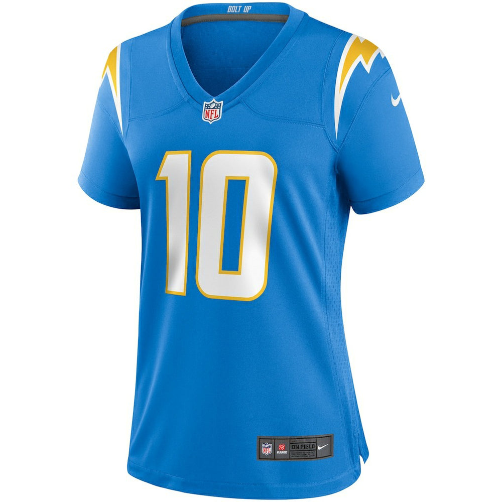 Justin Herbert Los Angeles Chargers Women's Player Game Jersey - Powder Blue cheap