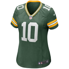 Jordan Love Green Bay Packers Women's Game Jersey - Green discount