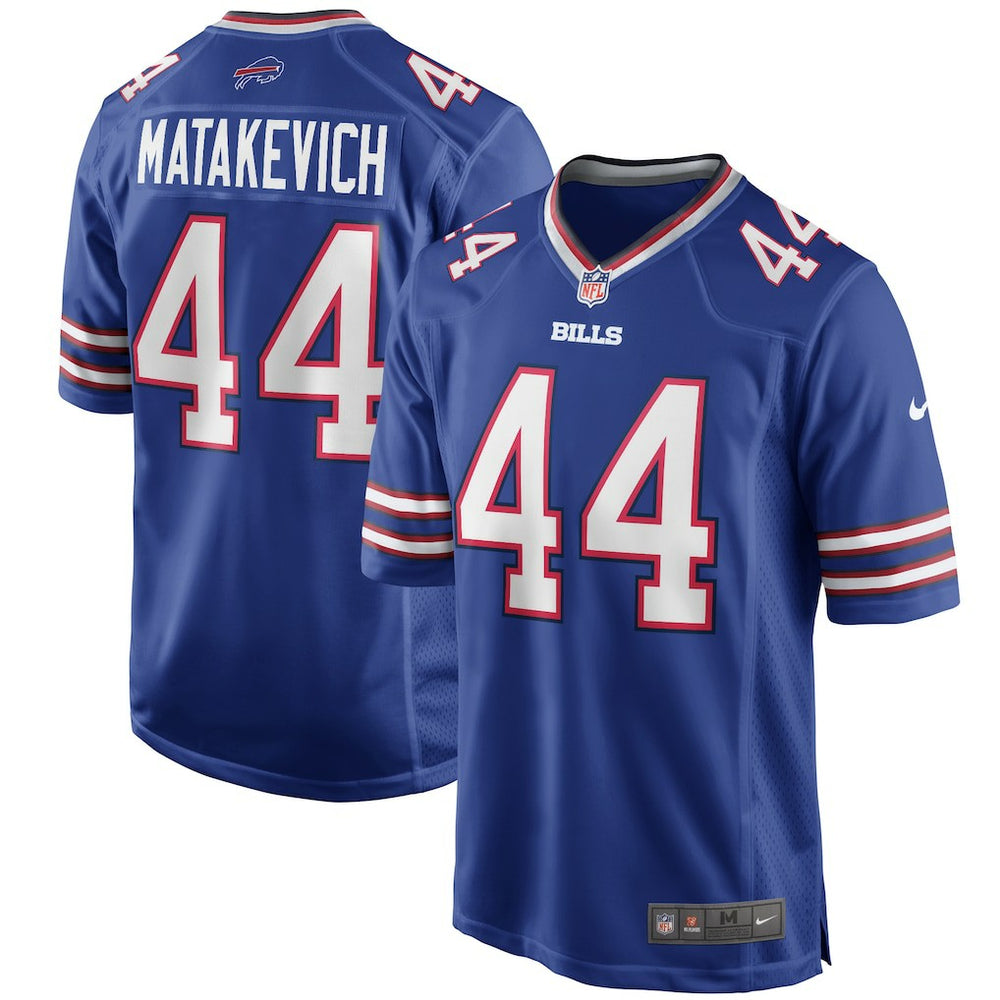 Tyler Matakevich Buffalo Bills Game Player Jersey - Royal outlet