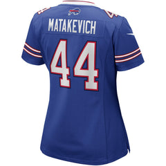 Tyler Matakevich Buffalo Bills Women's Player Game Jersey - Royal for sale