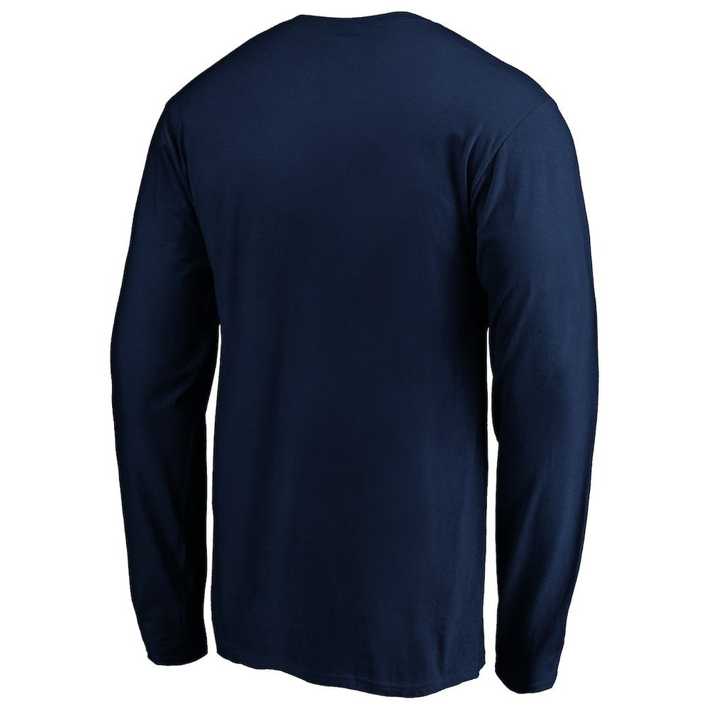 Golden State Warriors Banner Wave Long Sleeve T-Shirt sale - Navy for sale