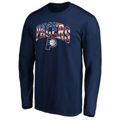 Indiana Pacers Banner Wave Long Sleeve T-Shirt - Navy cheap