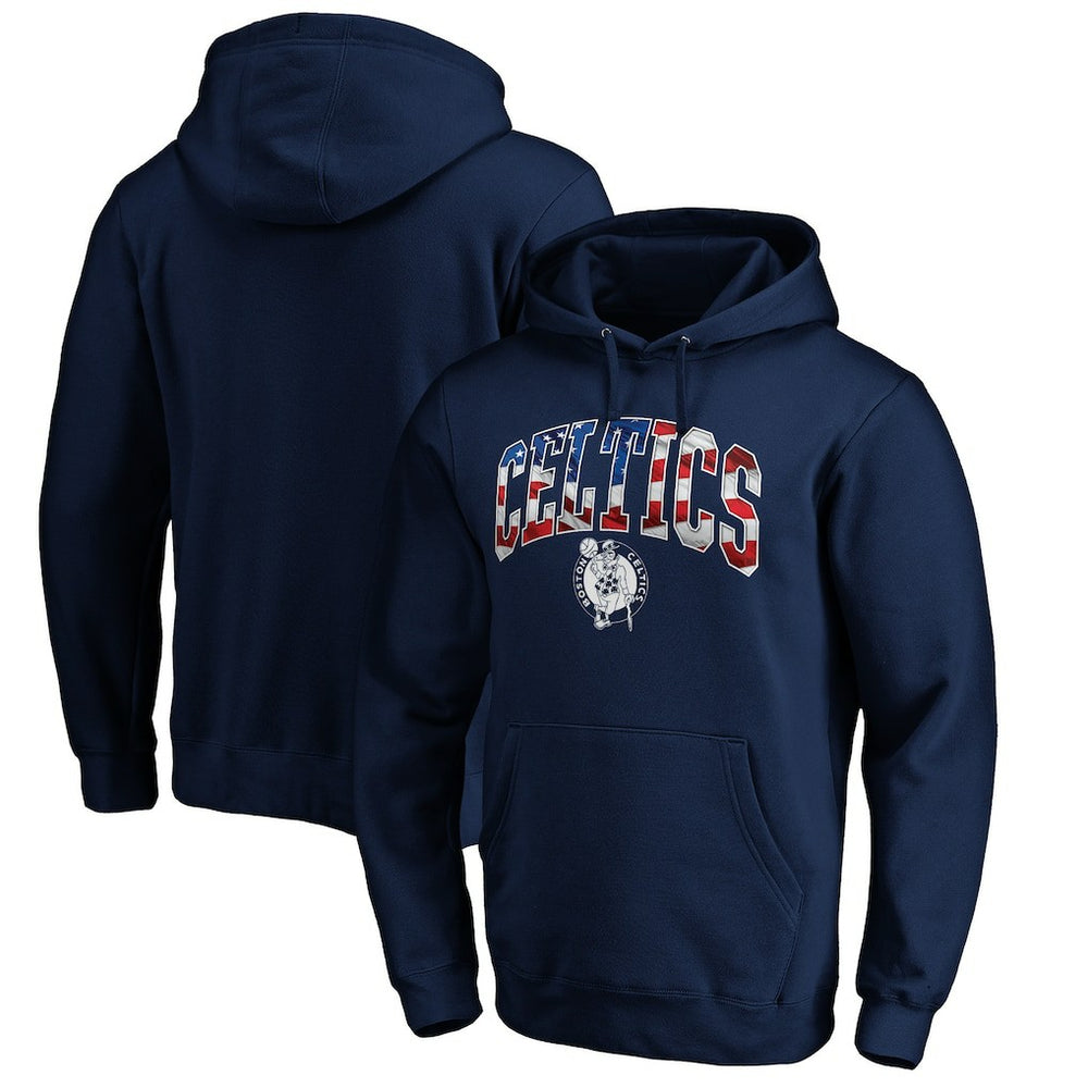 Boston Celtics Banner Wave Pullover Hoodie - Navy cheap