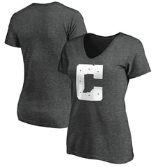 Indianapolis Colts Women's Secondary Logo V-Neck T-Shirt - Heather Gray outlet