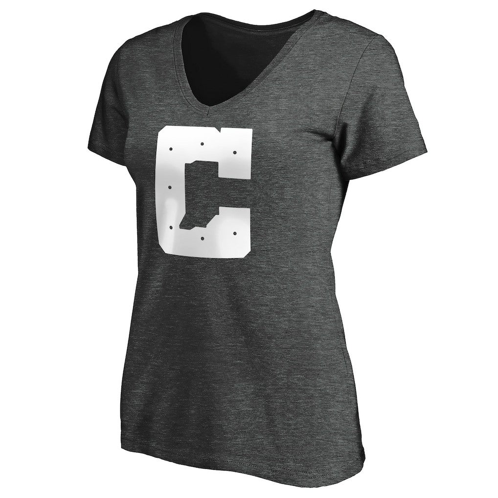 Indianapolis Colts Women's Secondary Logo V-Neck T-Shirt - Heather Gray outlet
