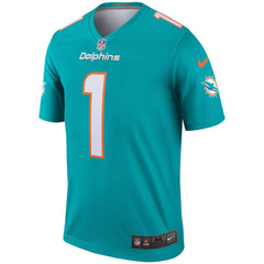 Tua Tagovailoa Miami Dolphins Legend Player Performance Top - Aqua for sale