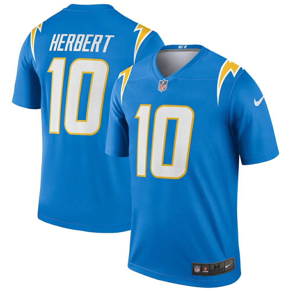 Justin Herbert Los Angeles Chargers Legend Player Performance Top - Powder Blue discount