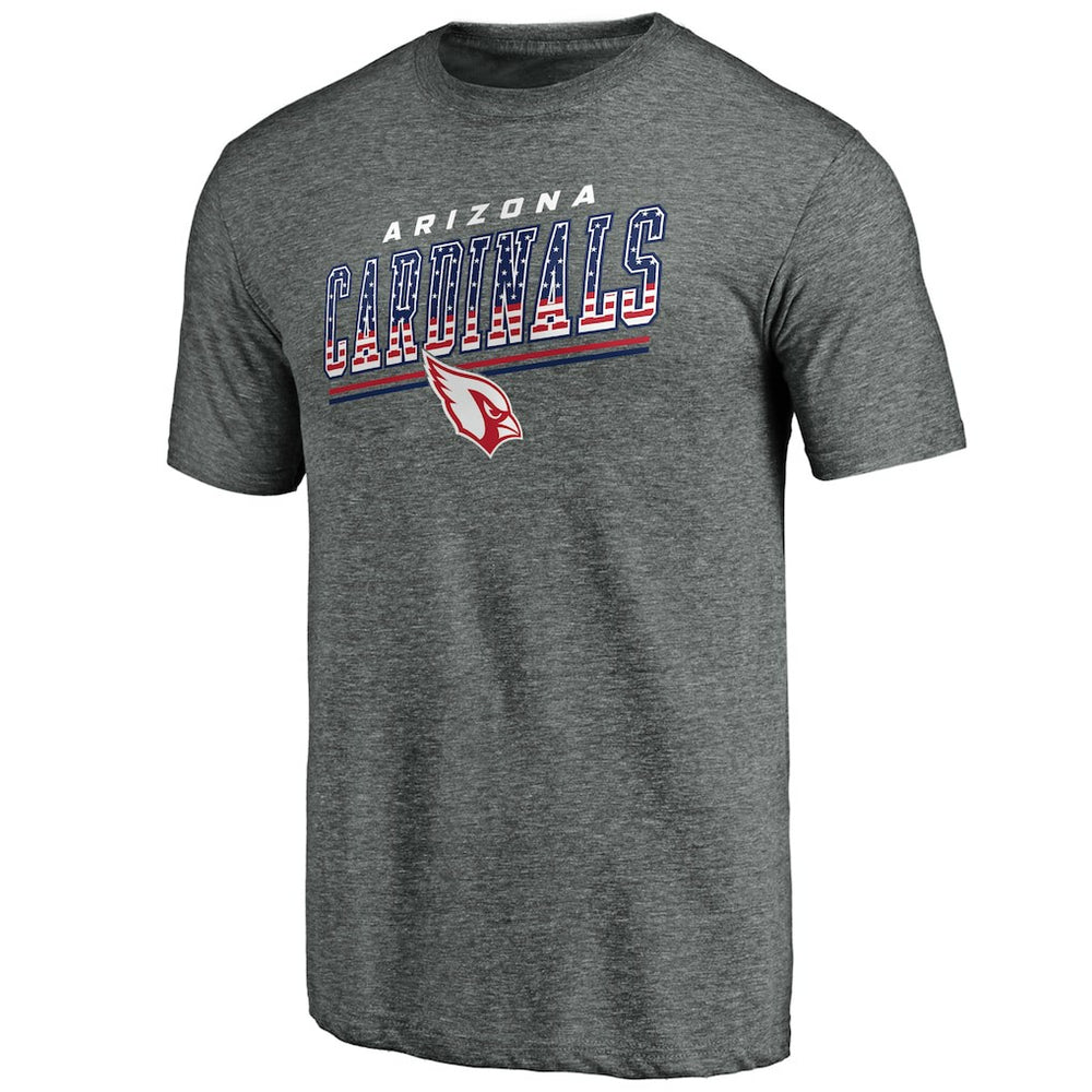 Arizona Cardinals Team Freedom Tri-Blend T-Shirt - Gray for sale