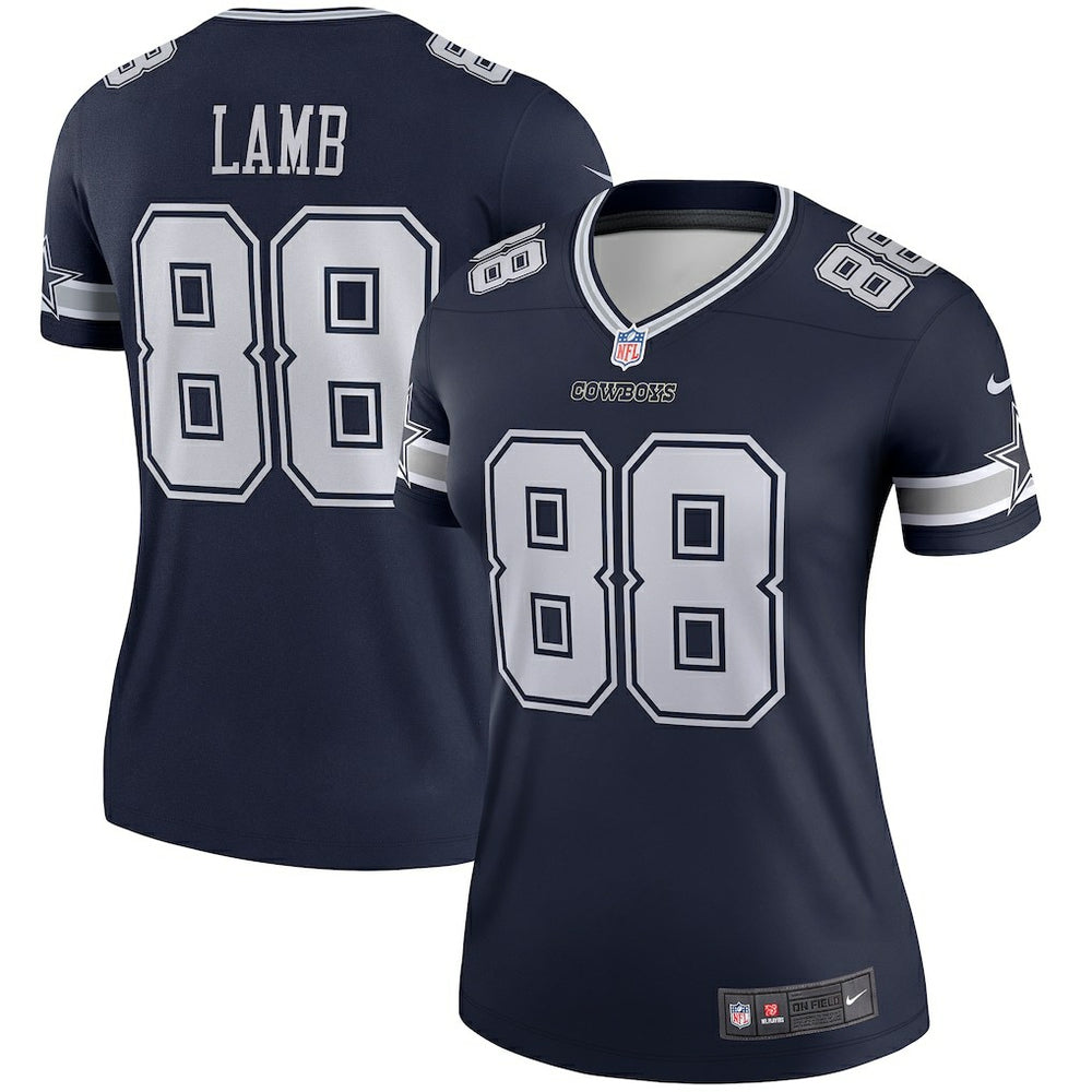 CeeDee Lamb Dallas Cowboys Women's Legend Player Performance Top - Navy outlet