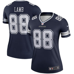 CeeDee Lamb Dallas Cowboys Women's Legend Player Performance Top - Navy outlet