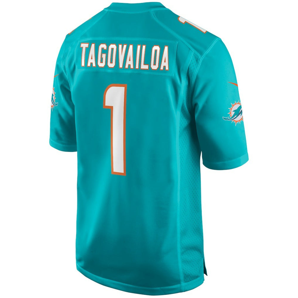 Tua Tagovailoa Miami Dolphins Player Game Jersey - Aqua outlet