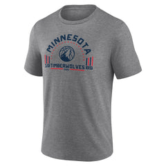 Minnesota Timberwolves Team Freedom Tri-Blend T-Shirt - Gray cheap