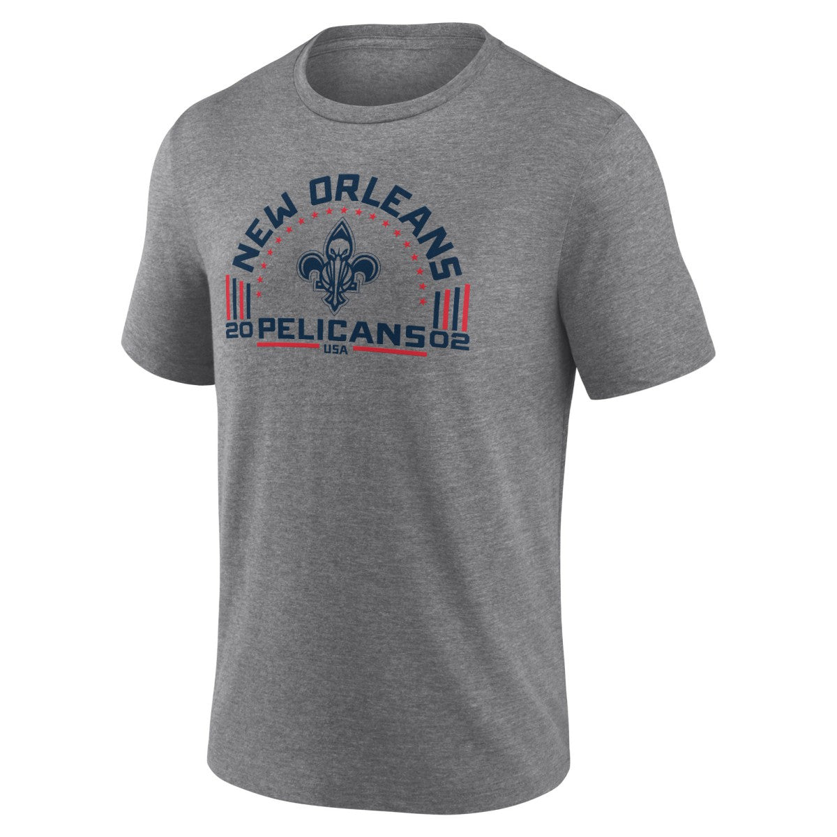 New Orleans Pelicans Team Freedom Tri-Blend T-Shirt - Gray on sale