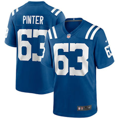 Danny Pinter Indianapolis Colts Game Jersey - Royal online