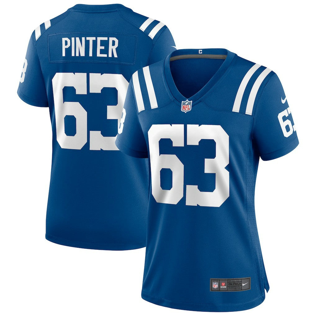Danny Pinter Indianapolis Colts Women's Game Jersey - Royal sale
