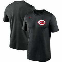 Cincinnati Reds Wordmark Legend Performance T-Shirt Black