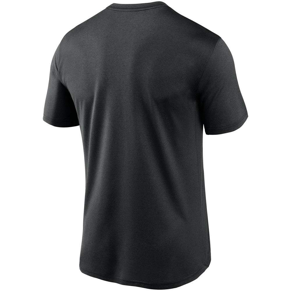 Cincinnati Reds Wordmark Legend Performance T-Shirt Black