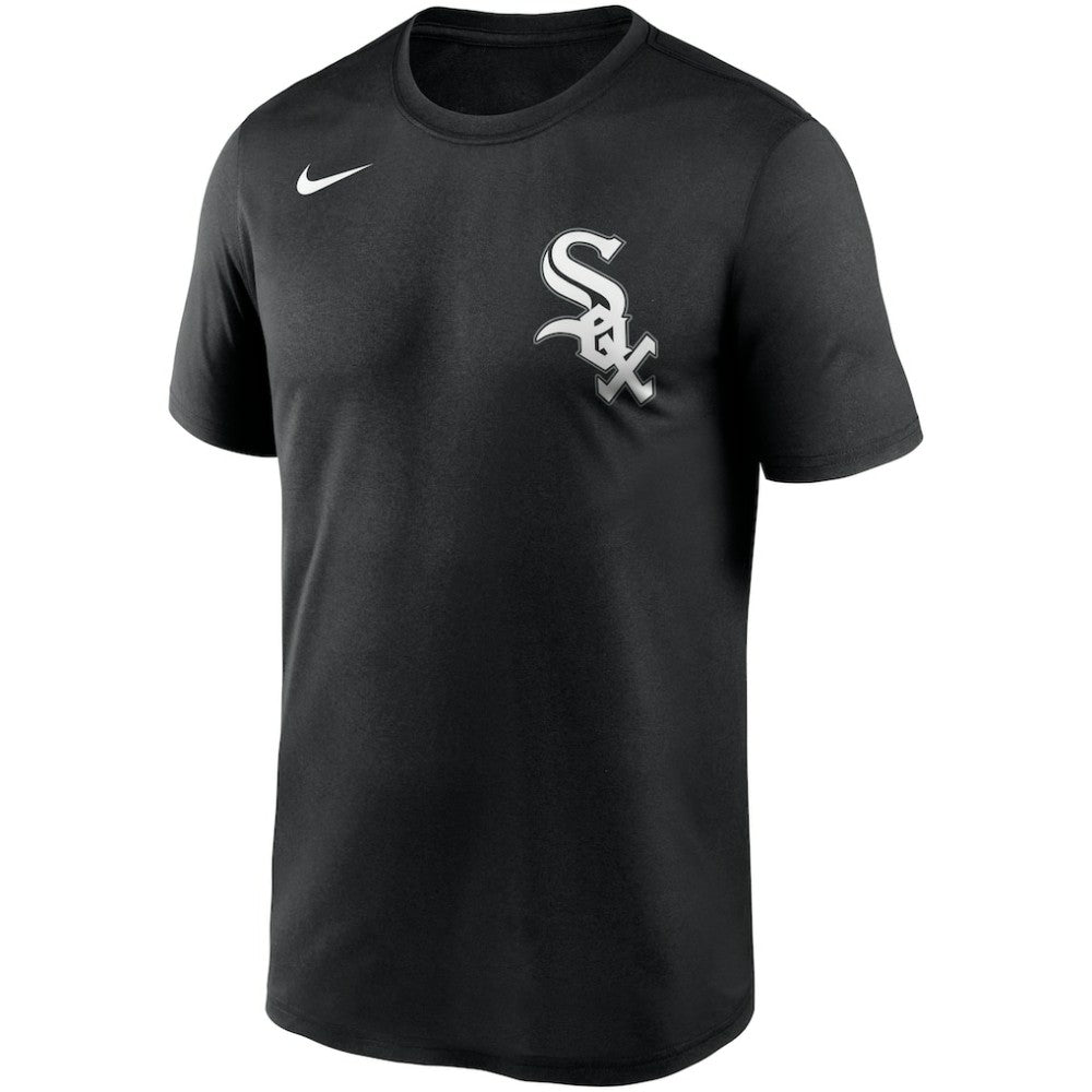 Chicago White Sox Wordmark Legend Performance T-Shirt Black