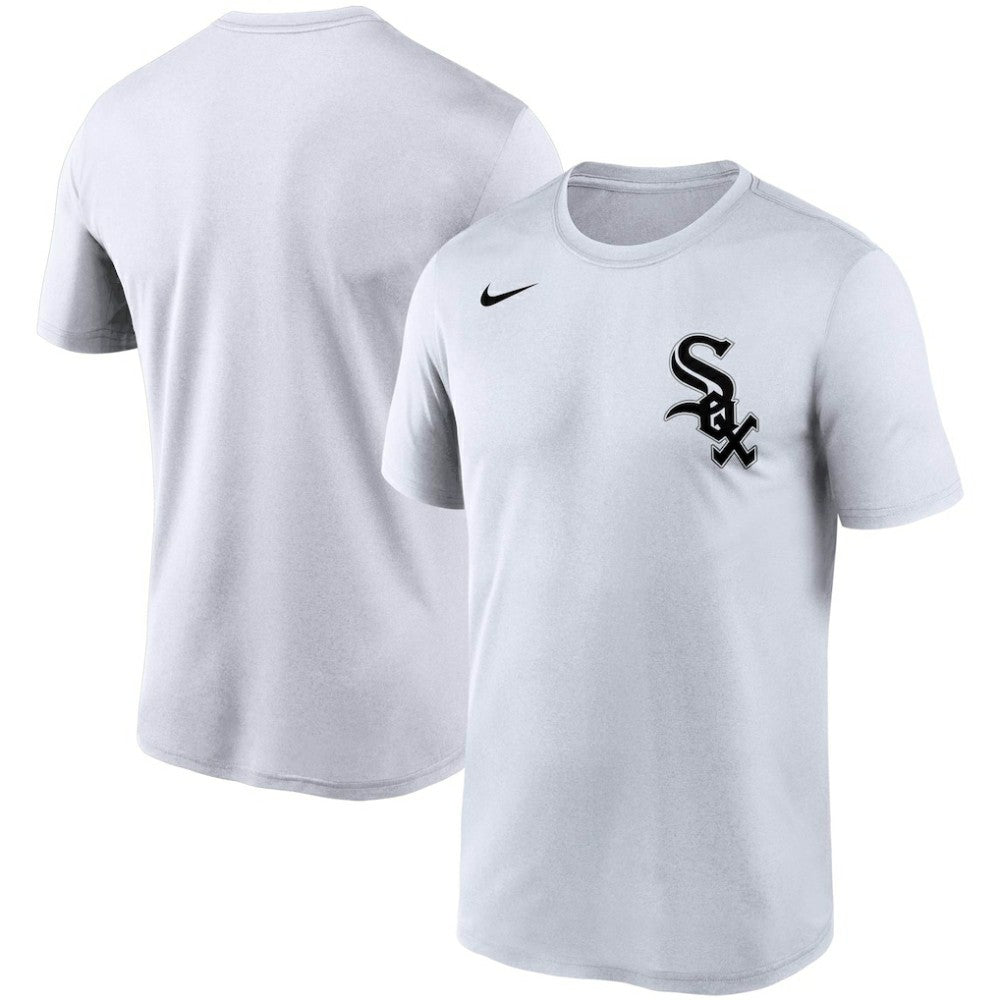 Chicago White Sox Wordmark Legend Performance T-Shirt White