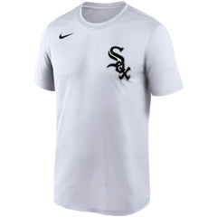 Chicago White Sox Wordmark Legend Performance T-Shirt White