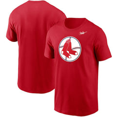 Boston Red Sox Cooperstown Collection Logo T-Shirt Red