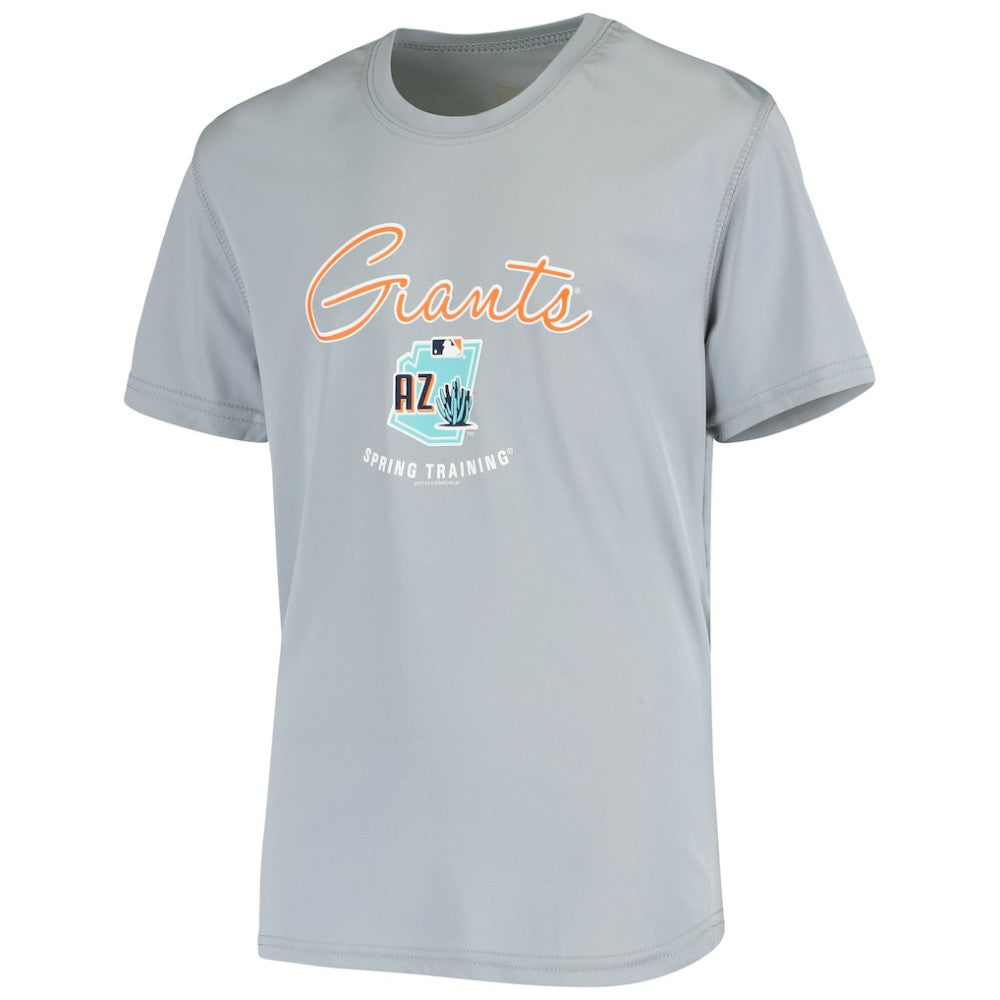 San Francisco Giants Youth Spring Training Script Logo T-Shirt Gray