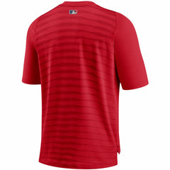 Minnesota Twins Authentic Collection Pregame Performance V-Neck T-Shirt Red