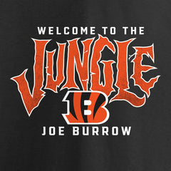 Joe Burrow Cincinnati Bengals Women's Jungle Joe V-Neck T-Shirt - Black sale