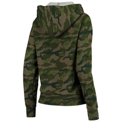 New Orleans Saints New Era Women's Raglan Full-Zip Hoodie - Camo on sale