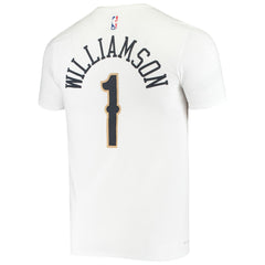 Zion Williamson New Orleans Pelicans Name & Number Performance T-Shirt - White shop