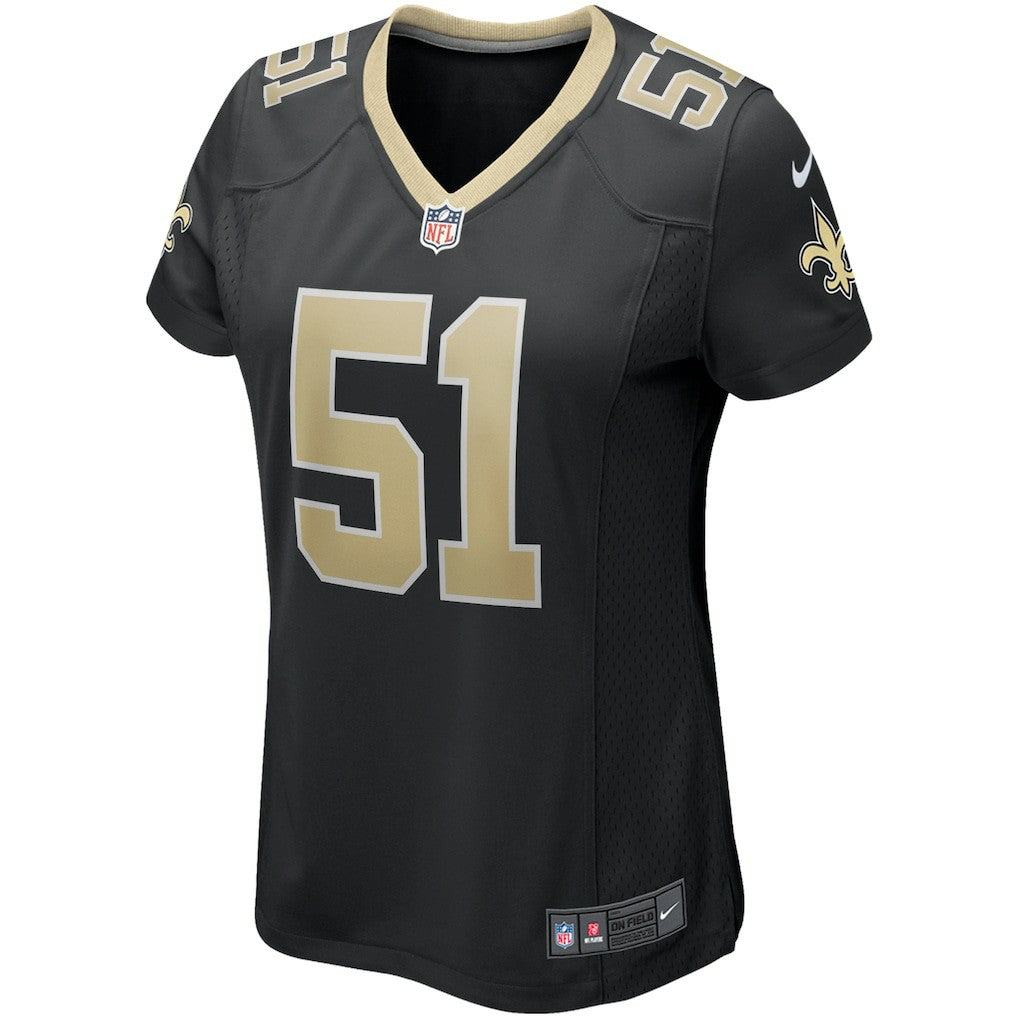 Cesar Ruiz New Orleans Saints Women's Game Jersey - Black on sale