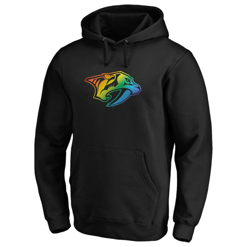Nashville Predators Team Pride Logo Pullover Hoodie - Black Hoodies