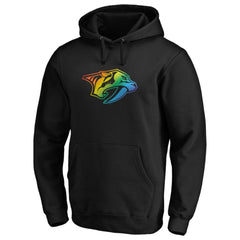 Nashville Predators Team Pride Logo Pullover Hoodie - Black Hoodies