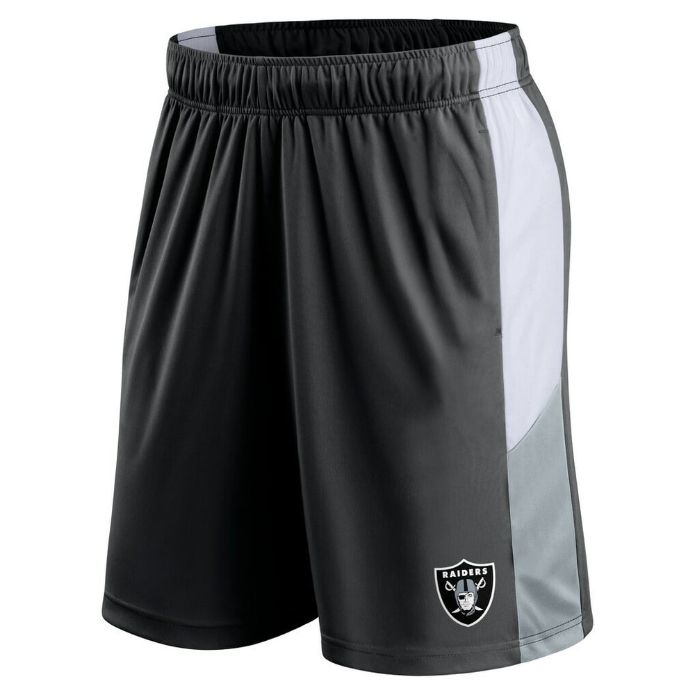 Las Vegas Raiders Prep Colorblock Shorts - Black on sale