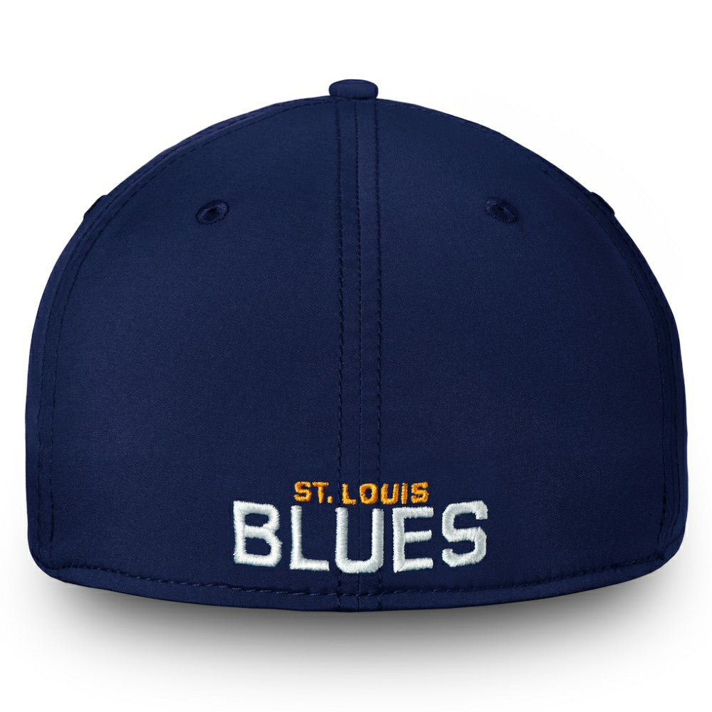 St. Louis Blues Fanatics Core Primary Logo Flex Hat - Navy Hats