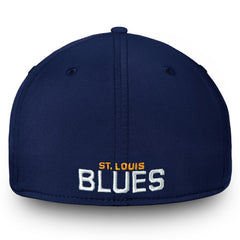 St. Louis Blues Fanatics Core Primary Logo Flex Hat - Navy Hats