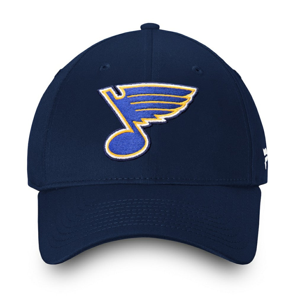 St. Louis Blues Fanatics Core Adjustable Hat - Navy Hats