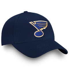 St. Louis Blues Fanatics Core Adjustable Hat - Navy Hats