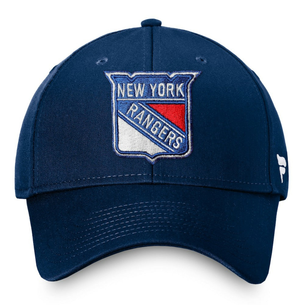 New York Rangers Fanatics Core Adjustable Hat - Navy Hats