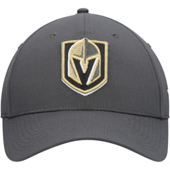 Vegas Golden Knights Fanatics Logo Core Adjustable Hat - Charcoal Hats